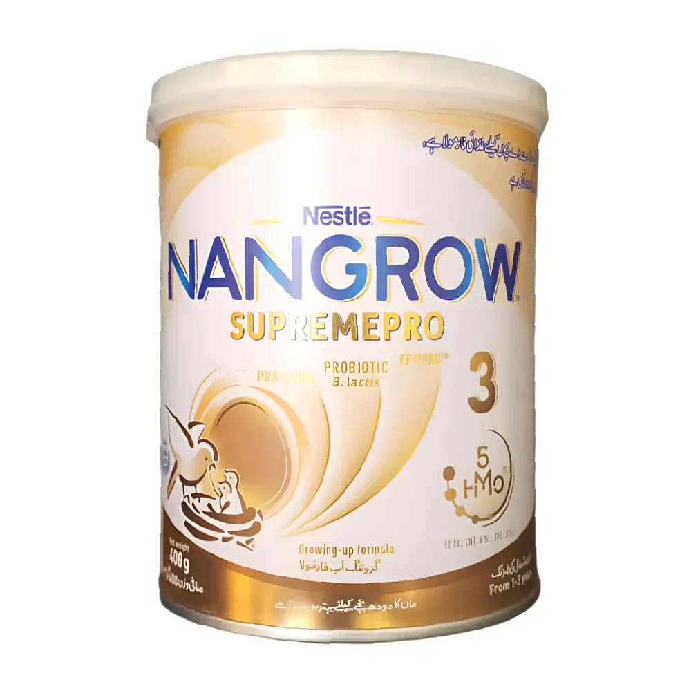 NESTLE NANGROW 3 MILK POWDER OPTIPRO TIN 400 GM