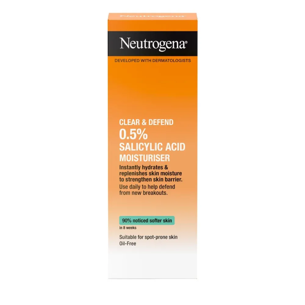 NEUTROGENA CLEAR & DEFEND SPOT MOSTURISER 50ML