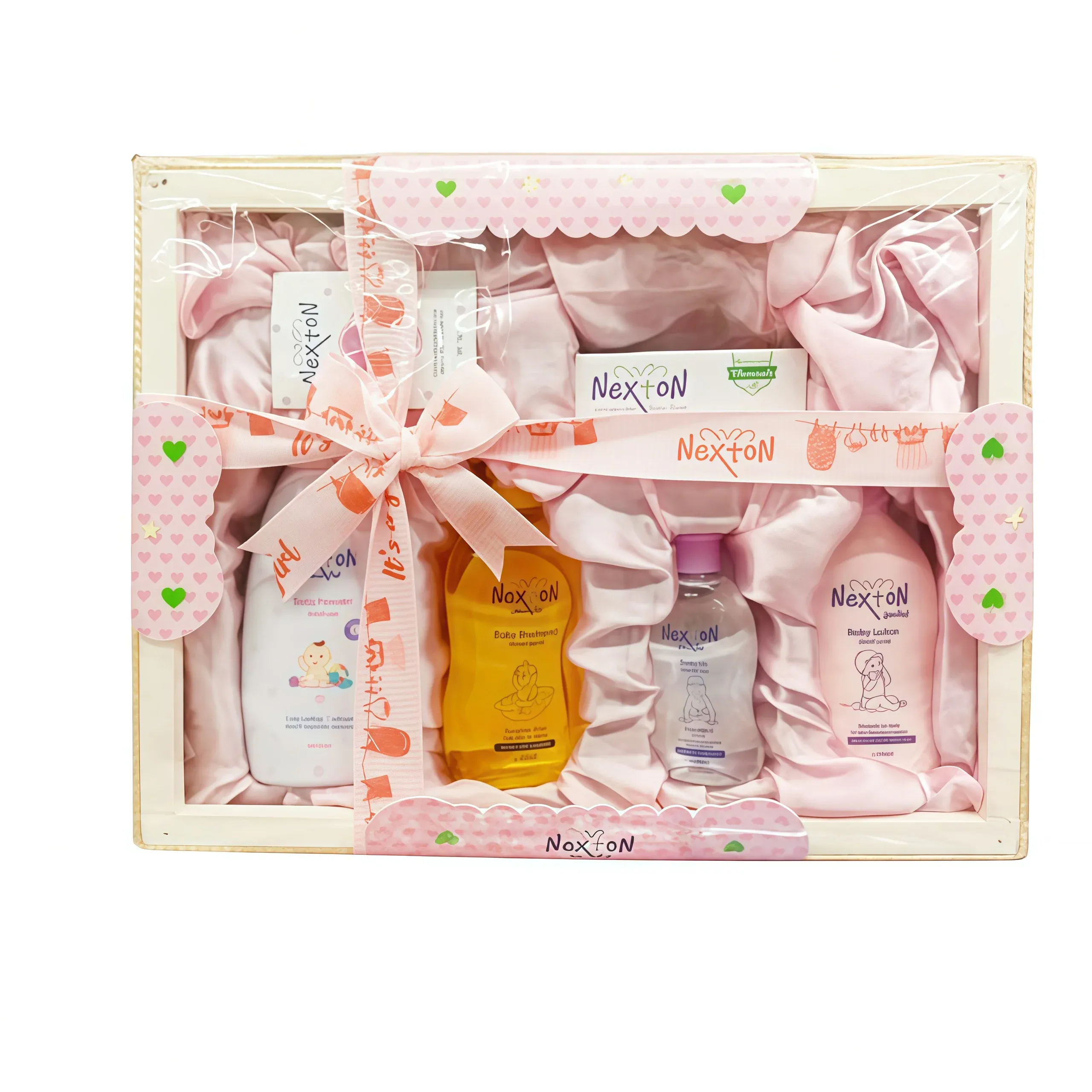 NEXTON GIFT SET 92204 (PWDR 100+LOTION 125+OIL 65+SOAP+SHMP