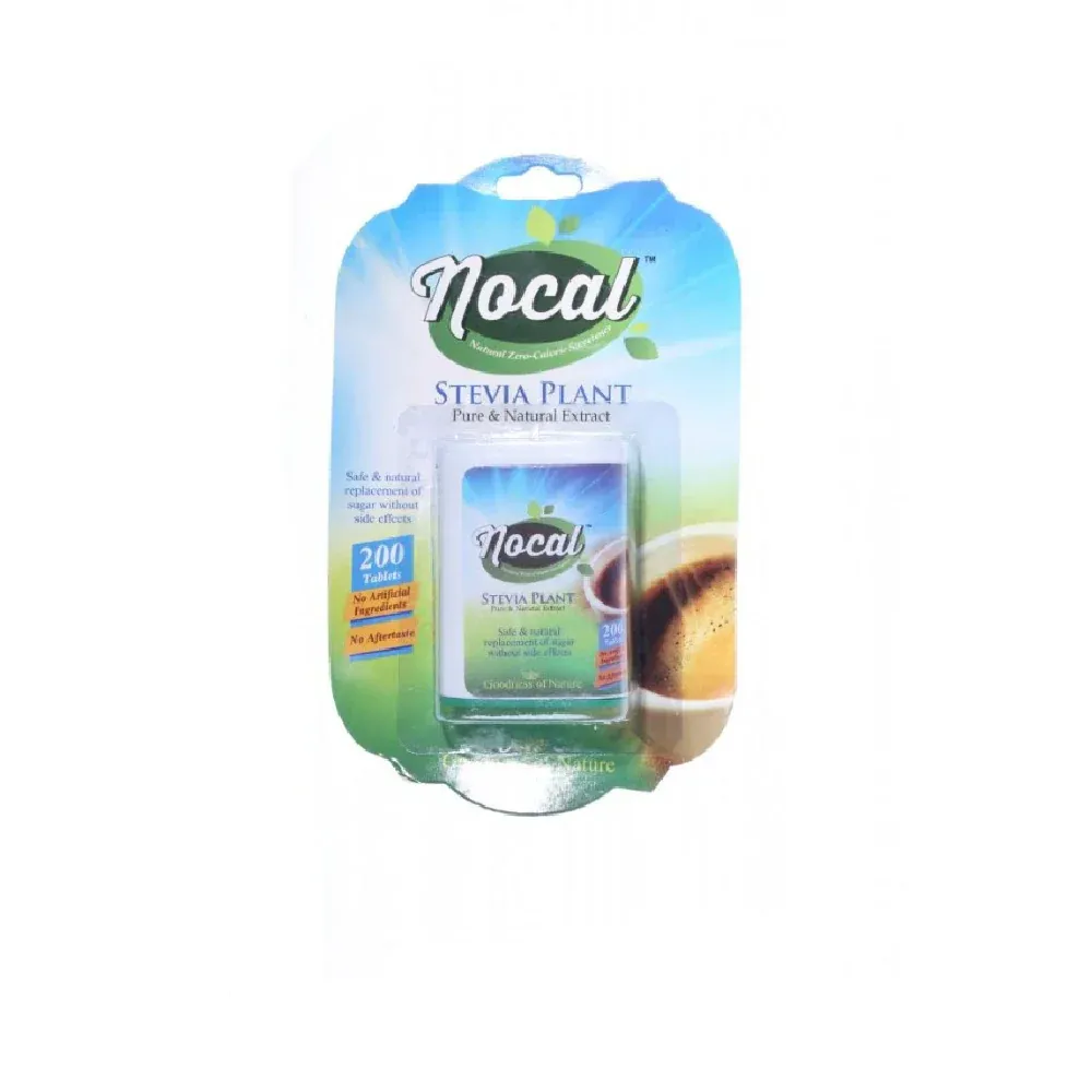 NOCAL SWEETNER TABLET STEVIA PLANT 200S