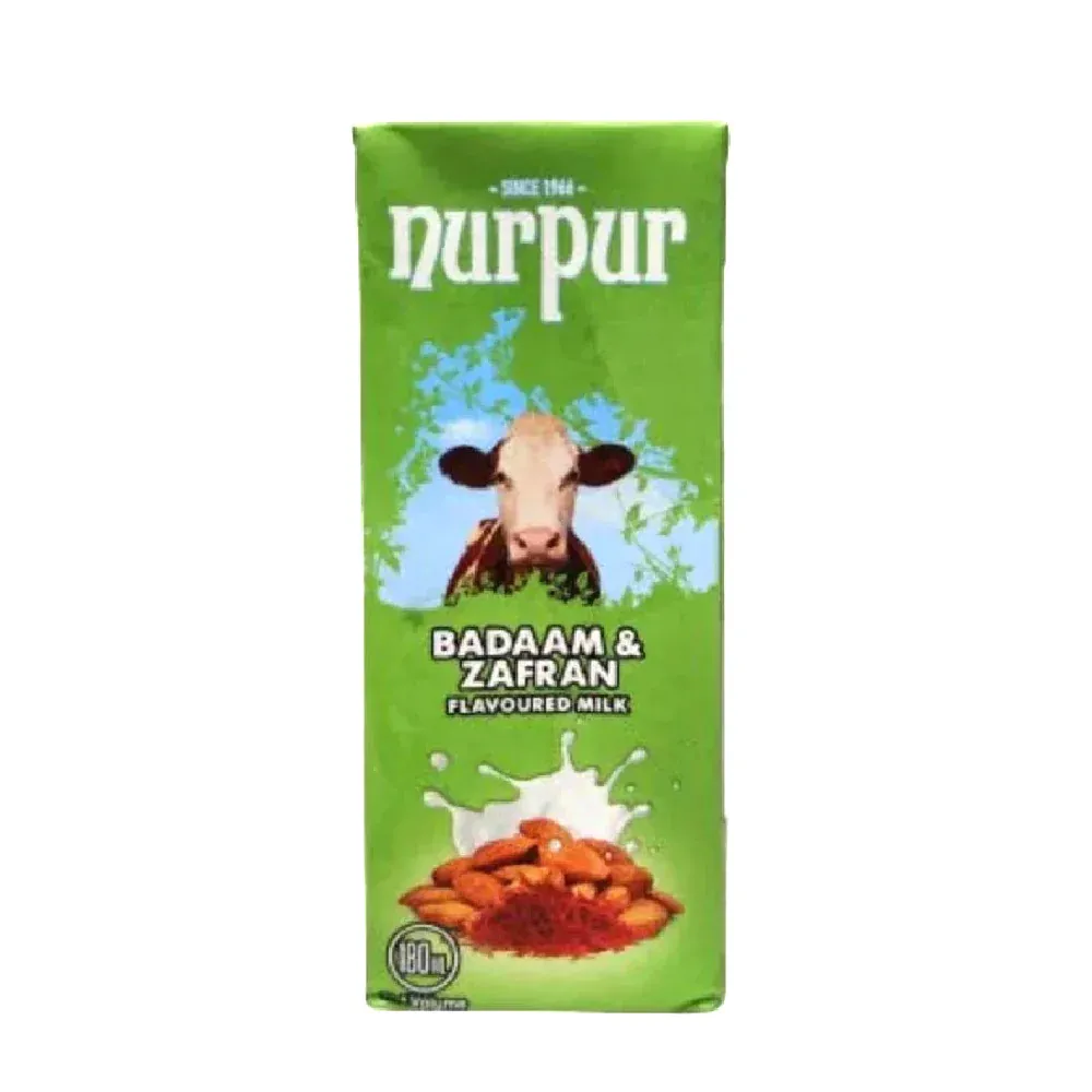 NURPUR BADAAM ZAFRAN MILK 180 ML