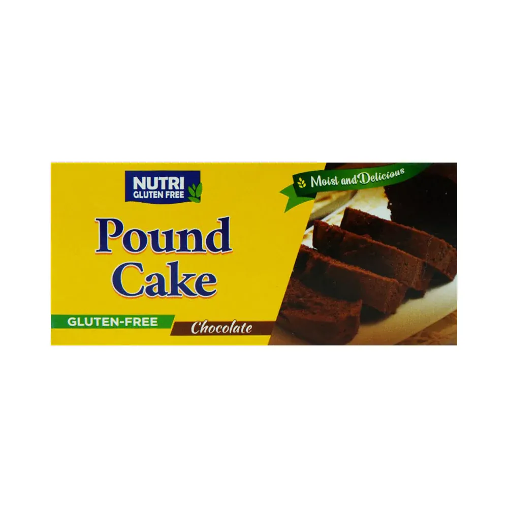 NUTRI GLUTEN FREE POUND CAKE CHOCOLATE 200 GM