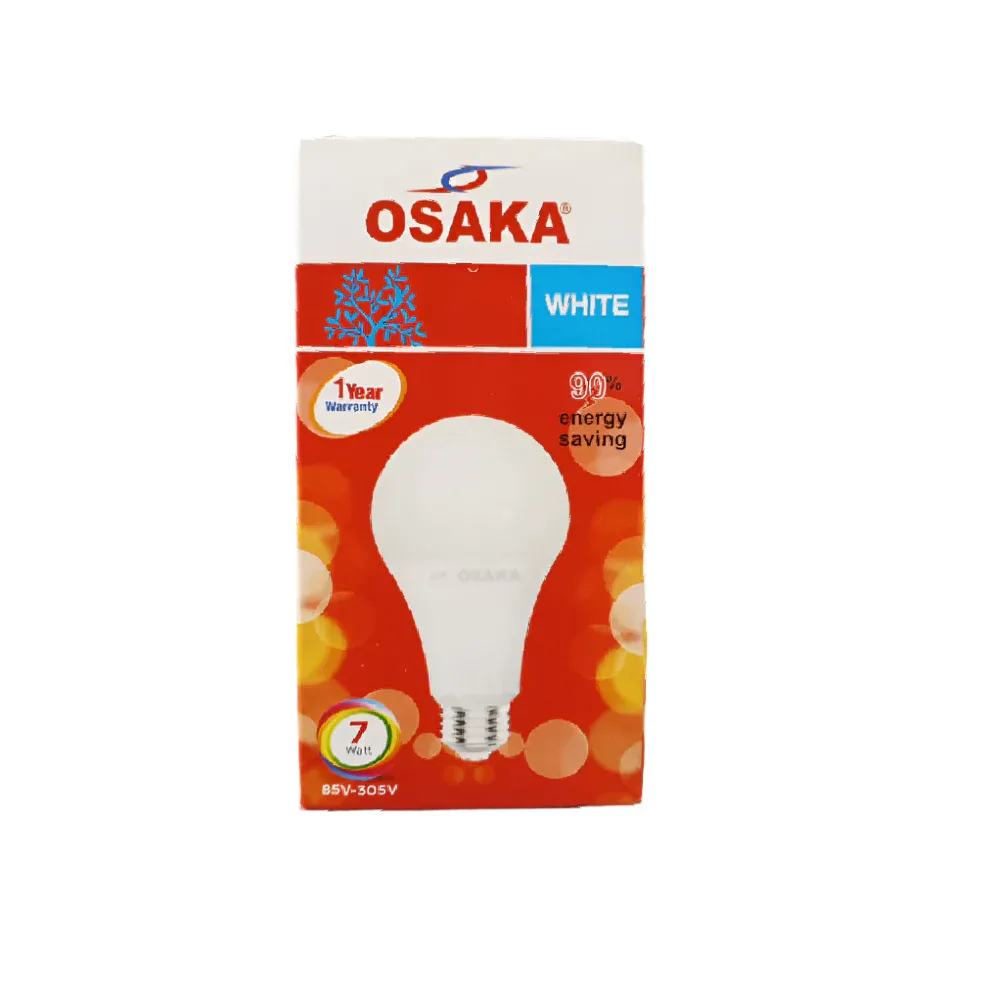 OSAKA 7 WATT DAY LIGHT LED BULB E27