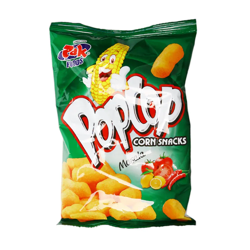 PAK FOODS POPCOP CORN SNACKS MASALA 35 GM