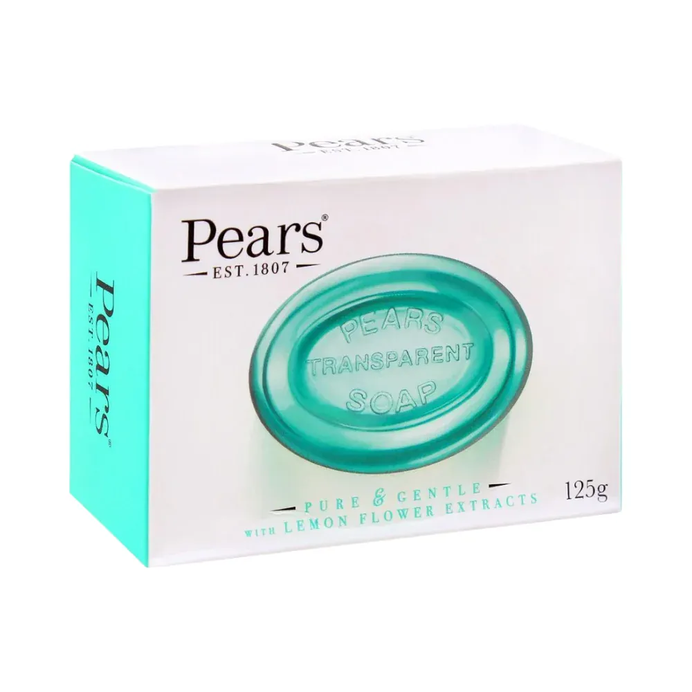 PEARS SOAP PURE & GENTLE LEMON FLOWER EXTRACTS 125 GM
