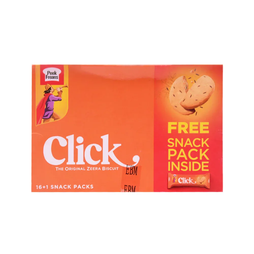PEEK FREANS CLICK SNACK PACK 35.5GM BOX 16PC