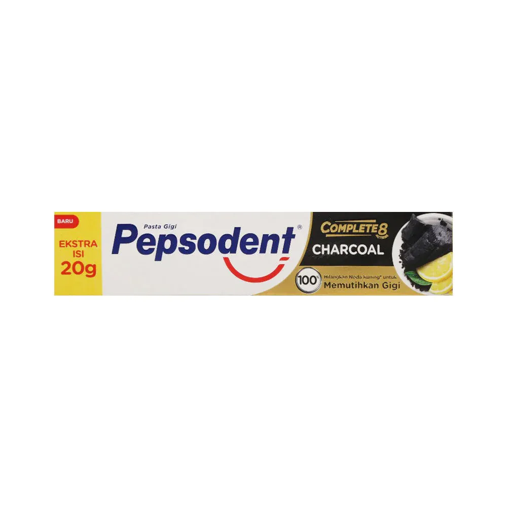 PEPSODENT TOOTH PASTE CHARCOAL WHITENING 160 GM BASIC