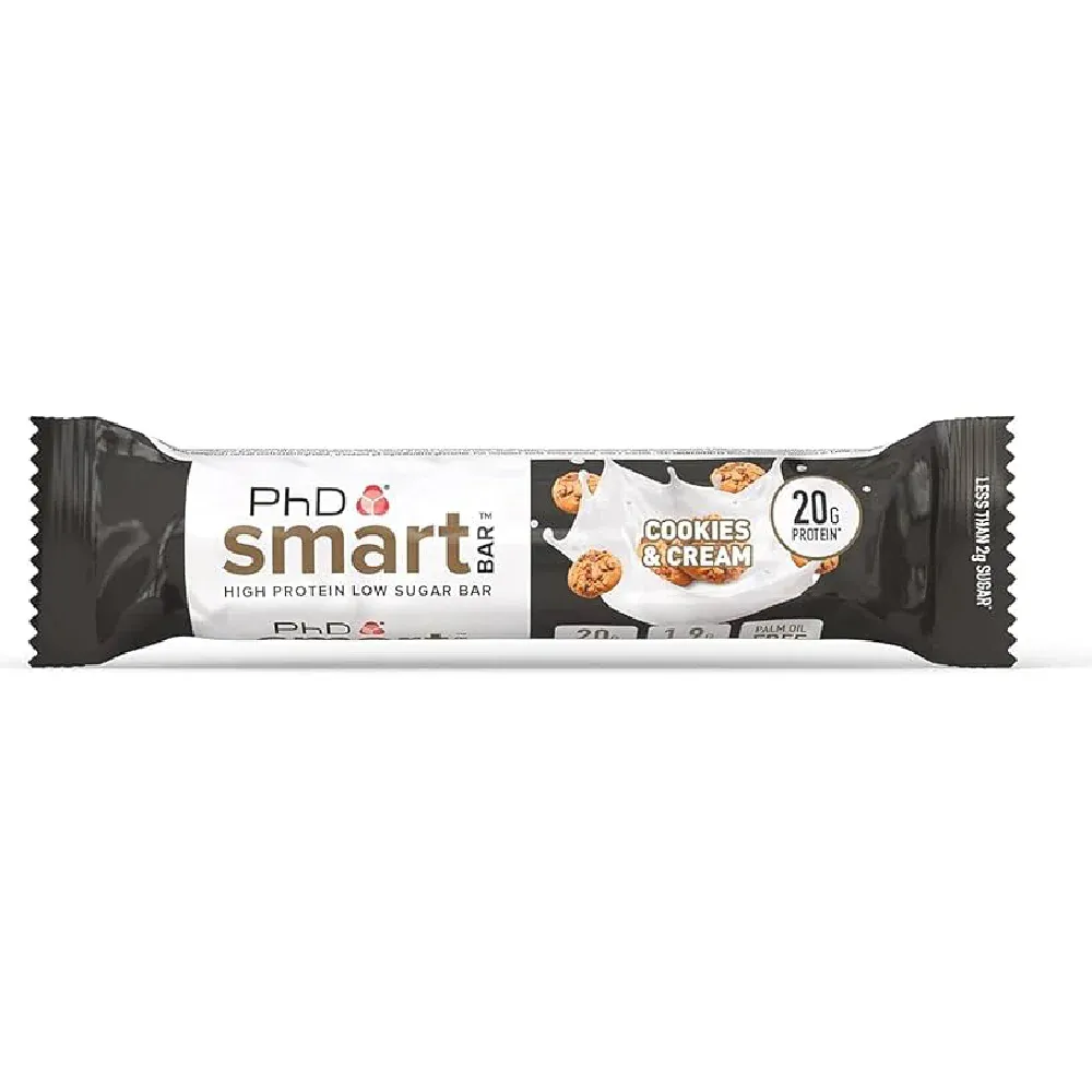 PHD SMART BAR COOKIES & CREAM 64 GM