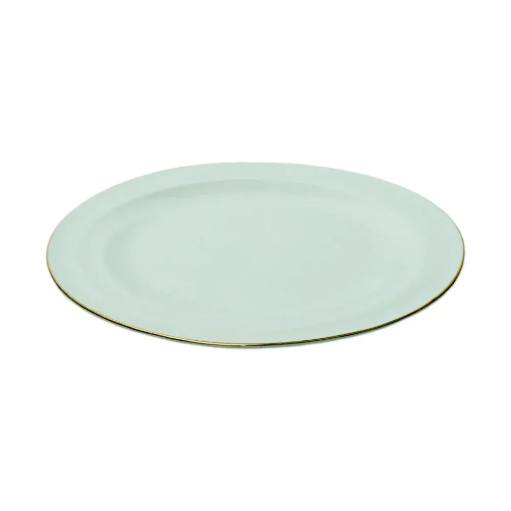 PLATE QUARTER WHITE PORCELAIN NEW PHOENIX 8INCH IR