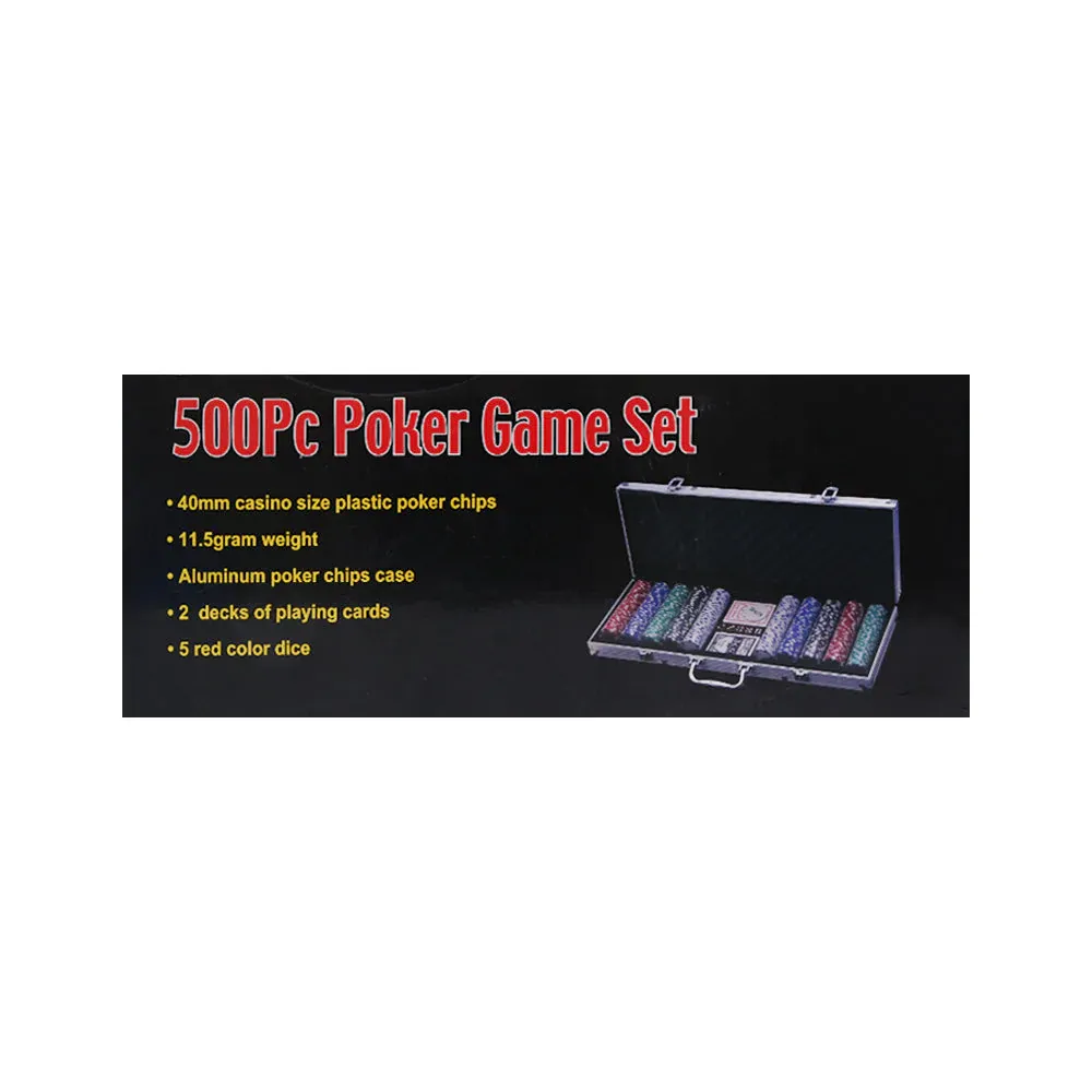 POCKER CHIP SET 500PC PC