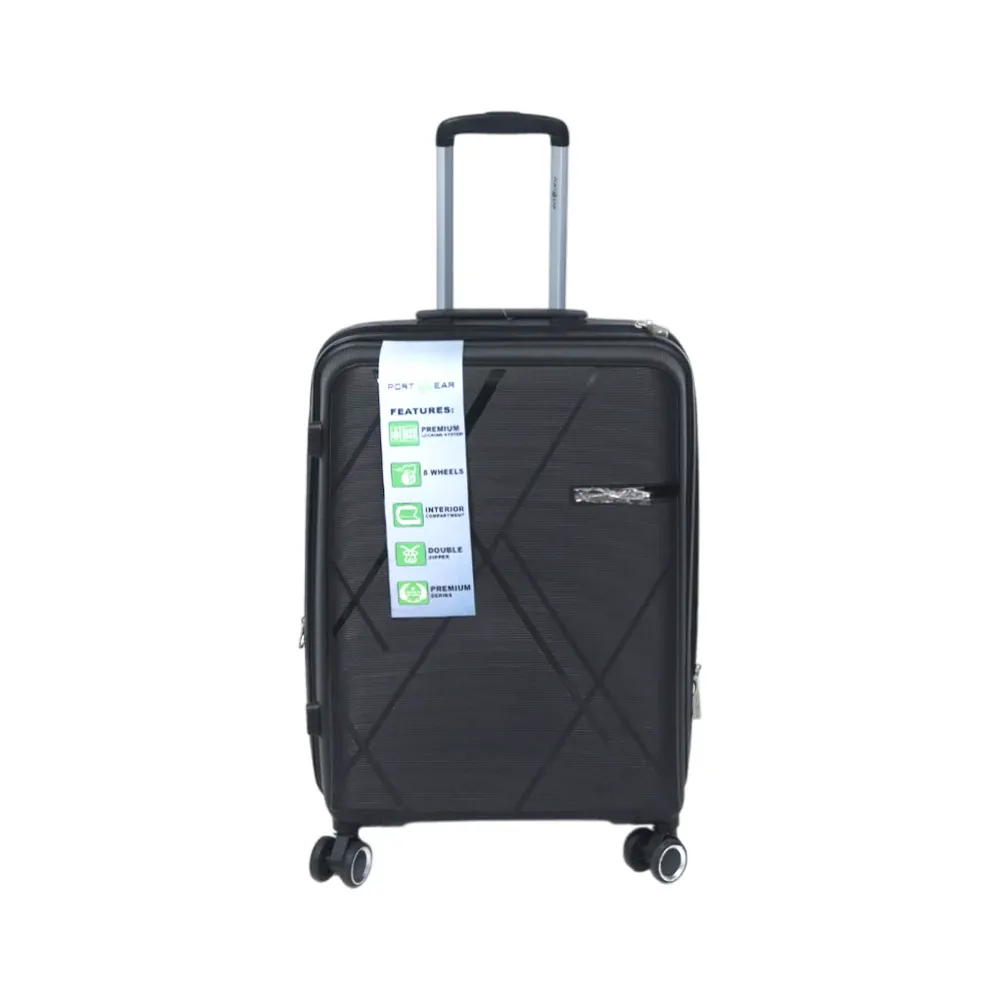 PORT GEAR TROLLEY CASE X LITE 24INCH BLACK