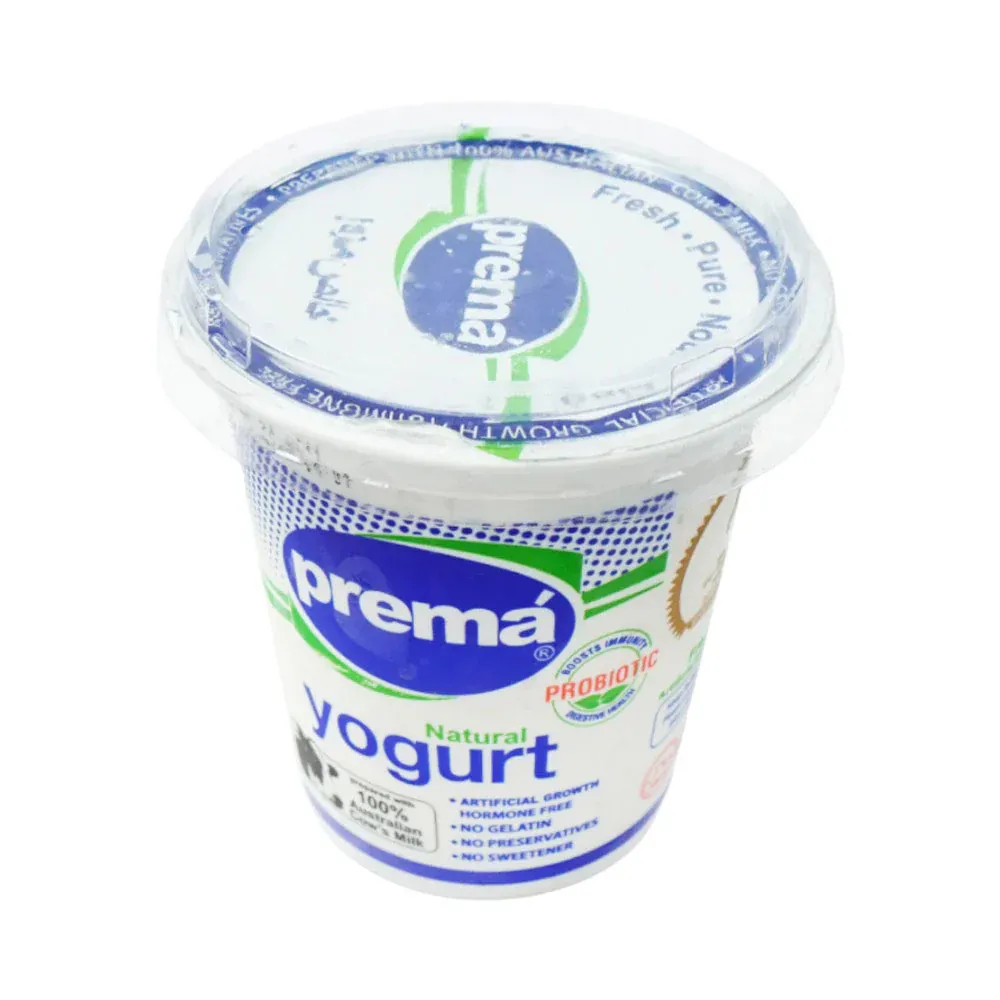 PREMA NATURAL YOGURT 375 GM