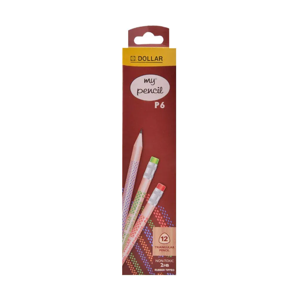PT666B DOLLAR MY PENCIL PENCILS 12PC PACK