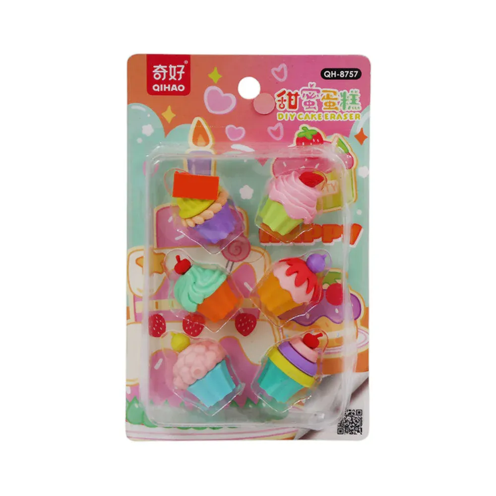 QH-8757  FANCY ERASER DIY CAKE