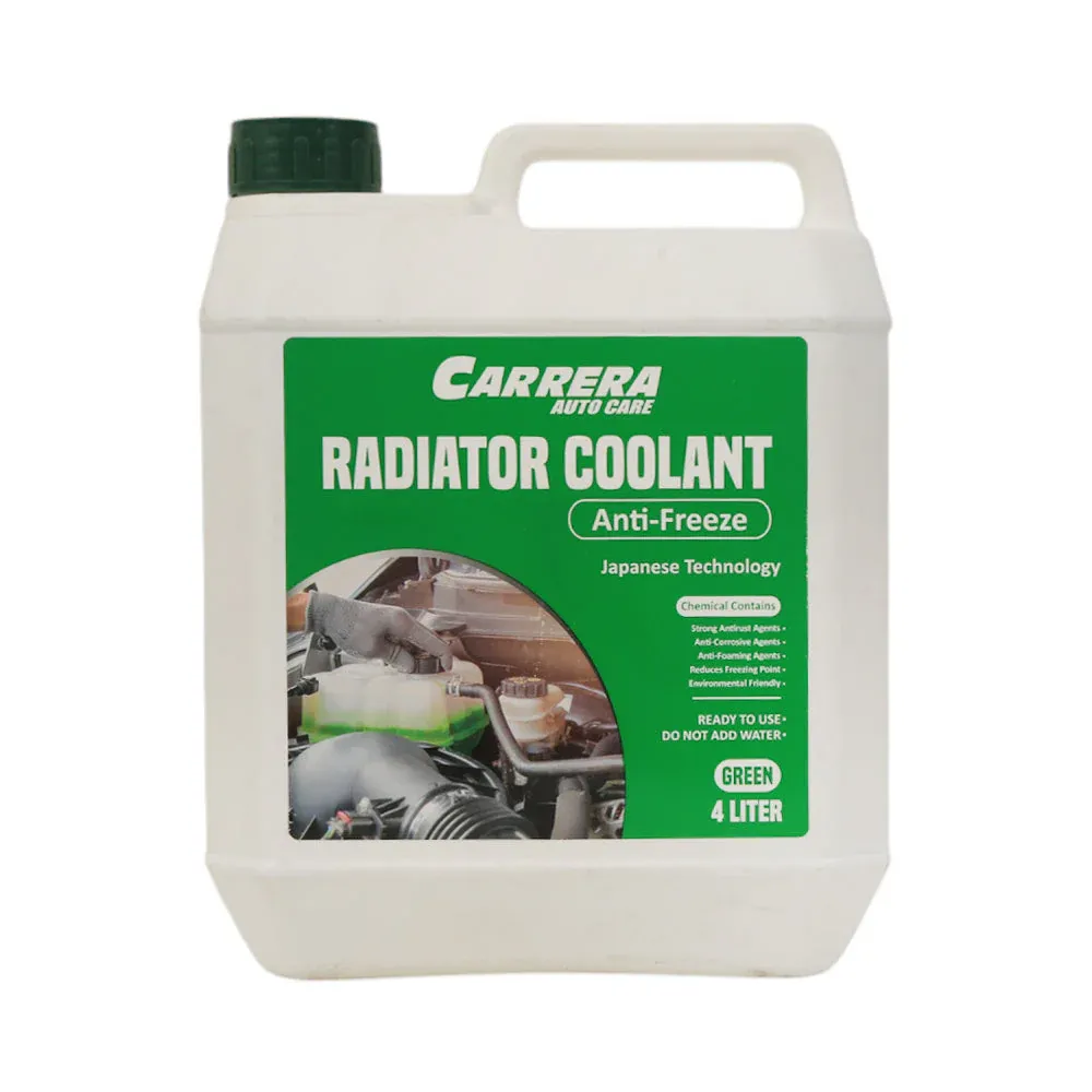 RADIATOR COOLANT SUPER ANTI FREEZ GREEN (GLYC 50%) 4 LTR