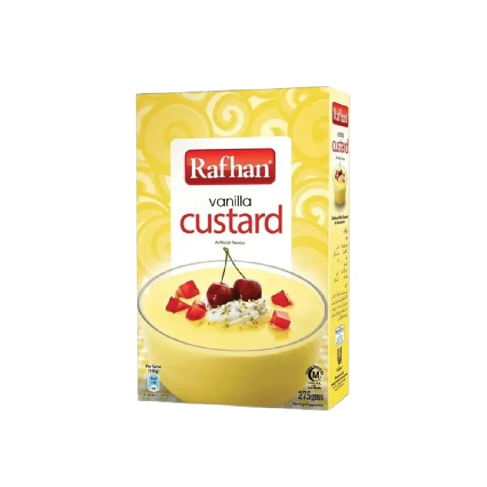 RAFHAN CUSTARD POWDER VANILLA 275 GM