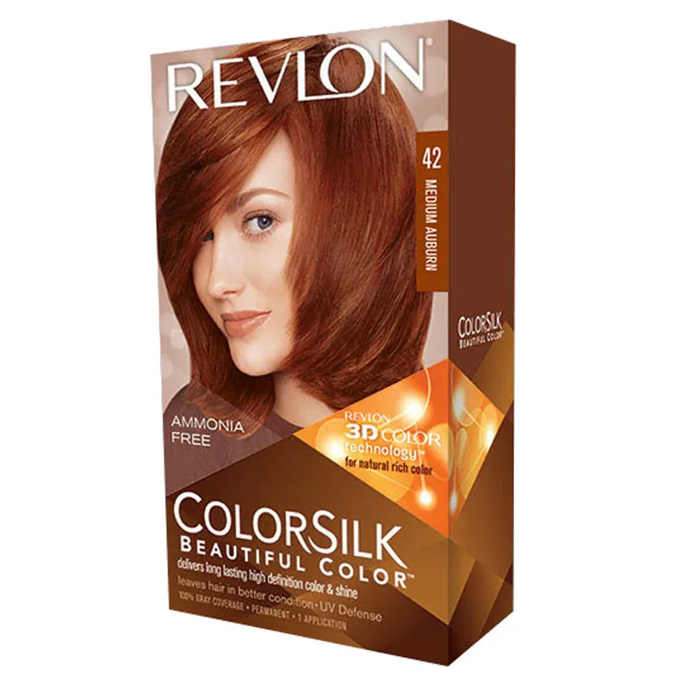 REVLON HAIR COLOR SILK MEDIUM AUBRUN 42