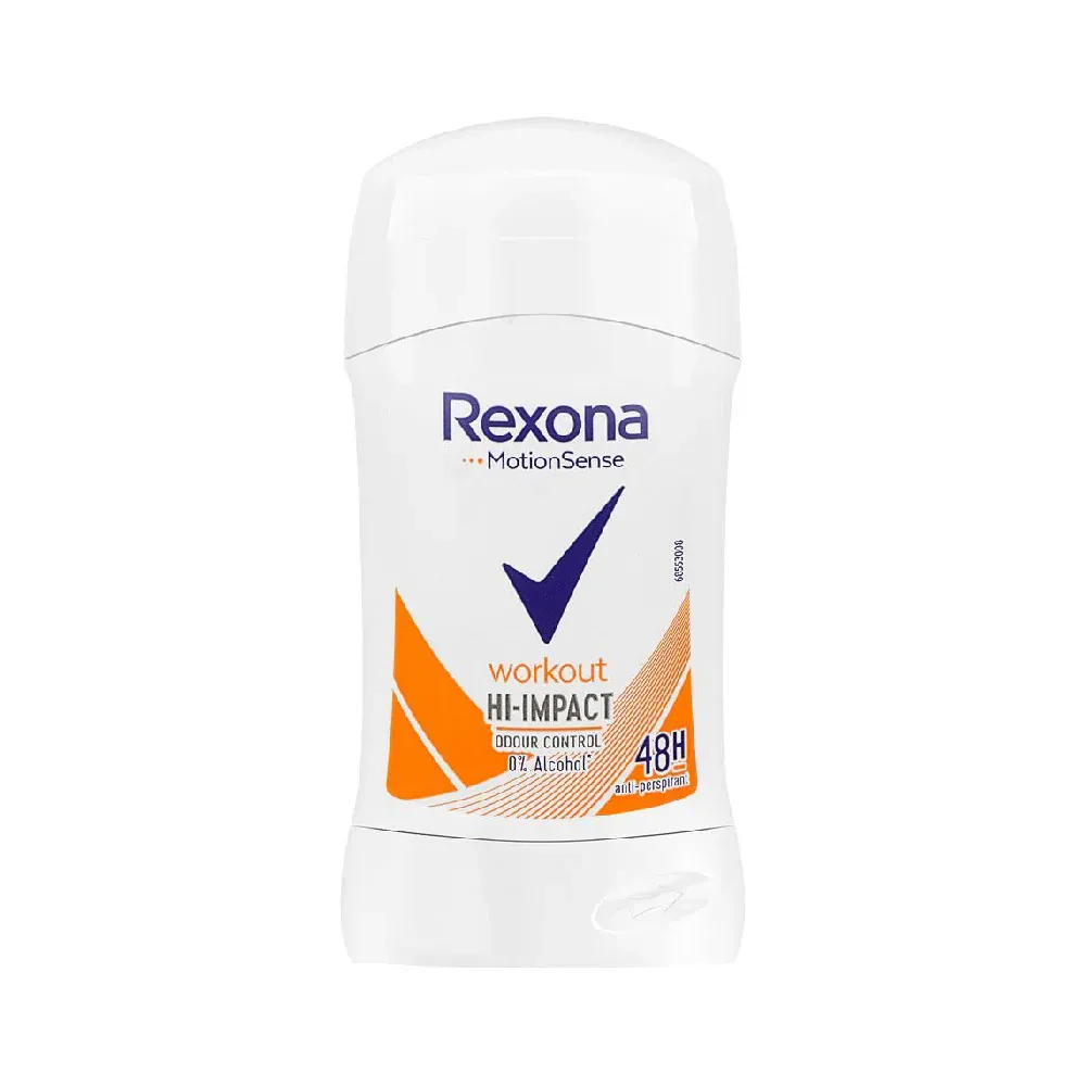 REXONA DEO STICK WORKOUT HI IMPACT 48H 40 GM