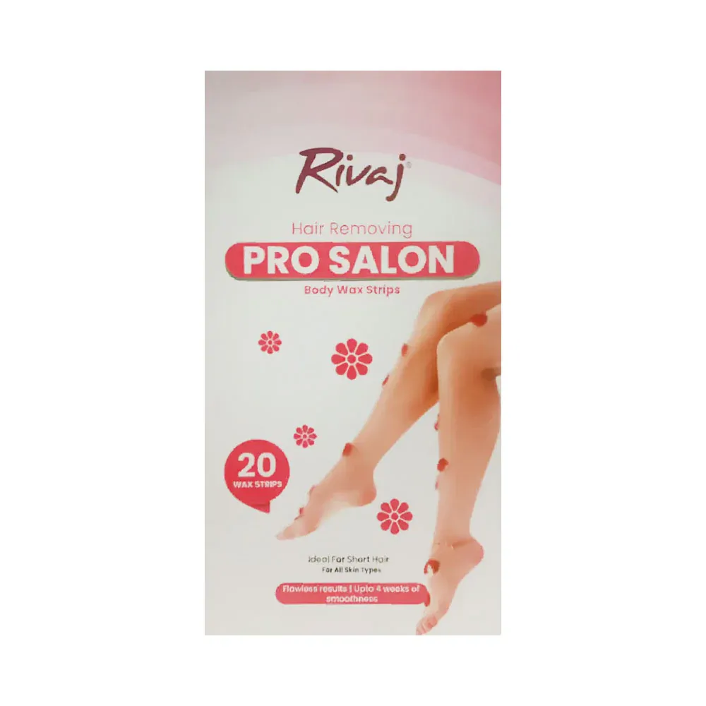 RIVAJ BODY WAX STRIPS 20-PRO PCS