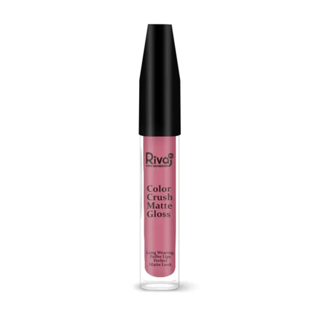 RIVAJ HD COLOR CRUSH MATT LIPGLOSS NO.6