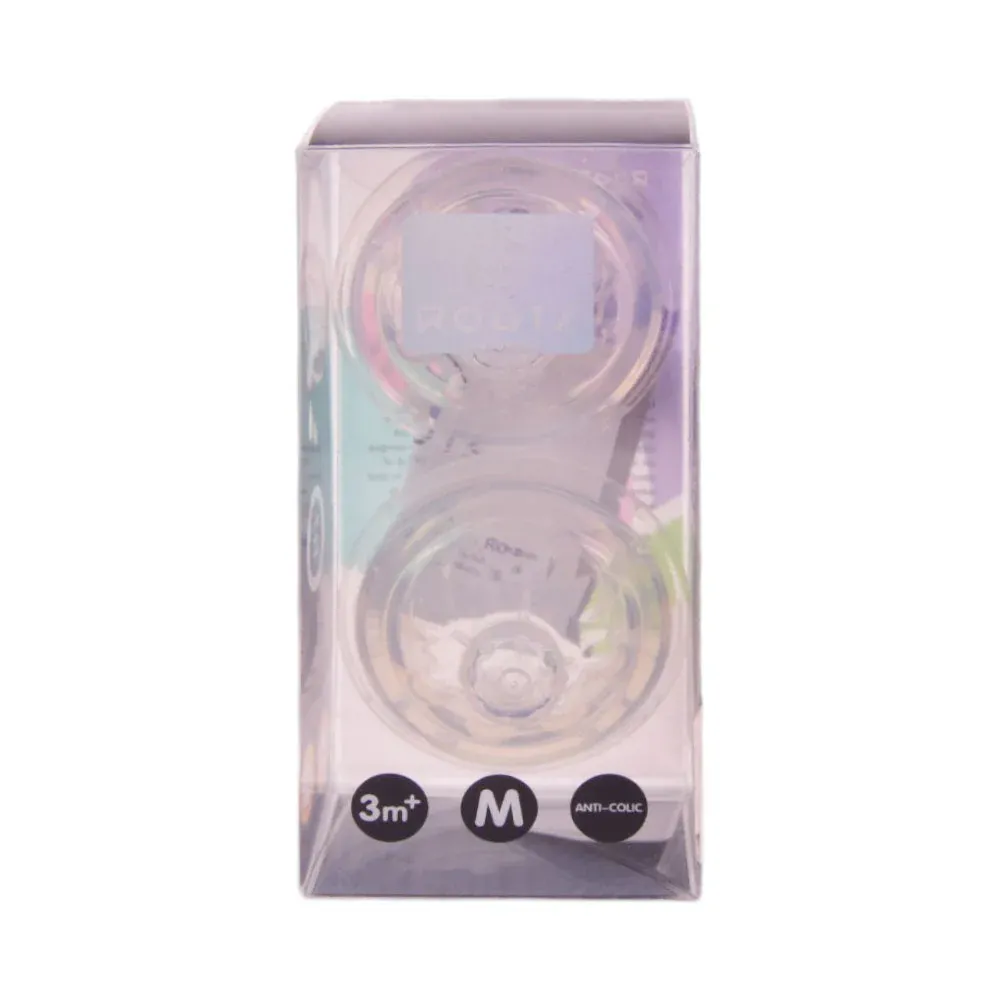 ROOTS NATURAL ANTI COLIC NIPPLE MEDIUM J1000 2PCS