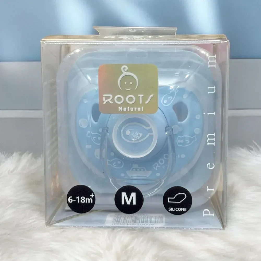 ROOTS NATURAL PACIFIER 6-18M+ T0004