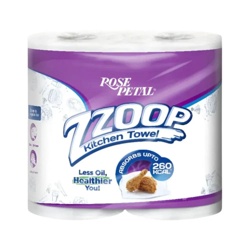 ROSE PETAL TISSUE PAPER TOWEL 2IN1 PACK