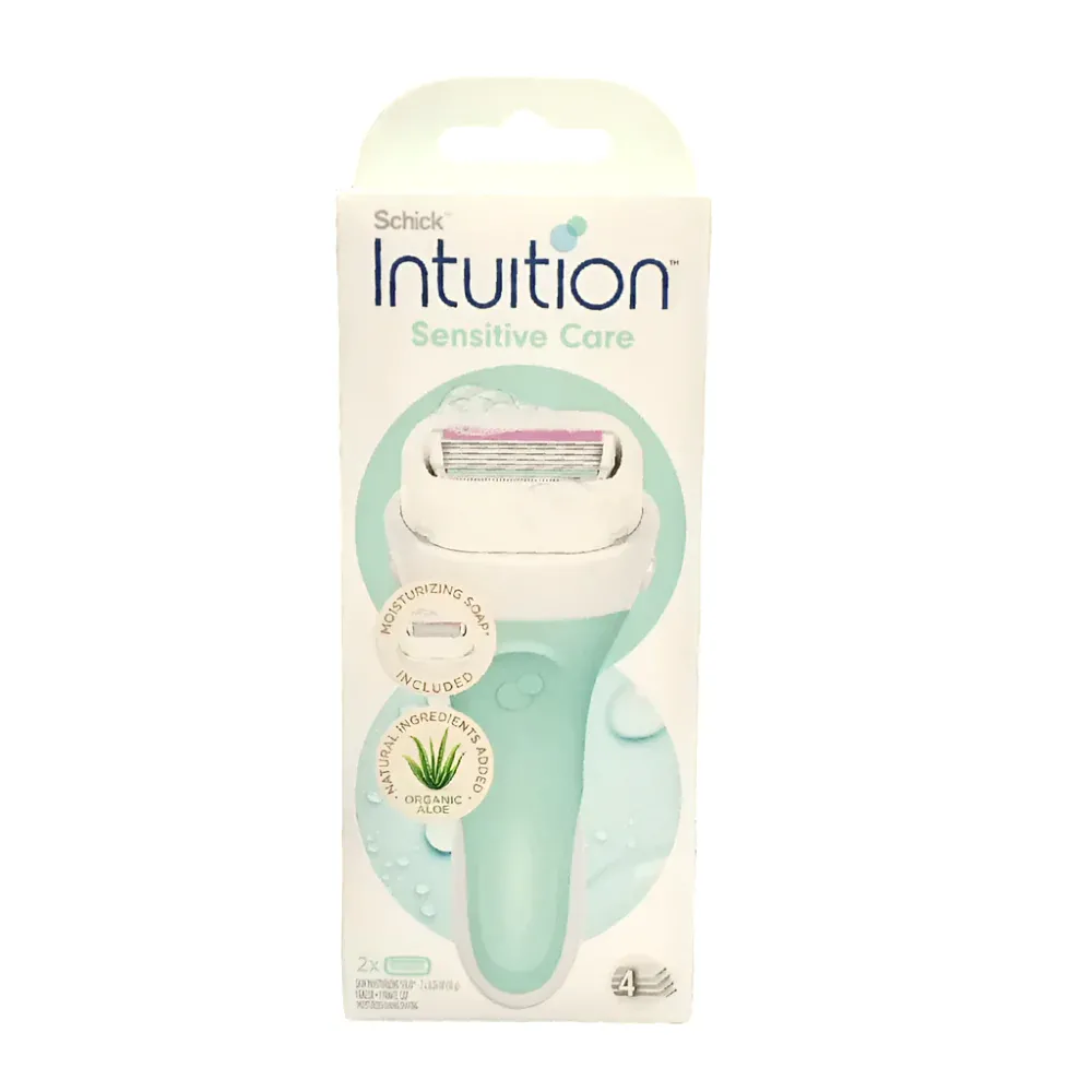 SCHICK INTUITION NATURAL SHAVING KIT PC