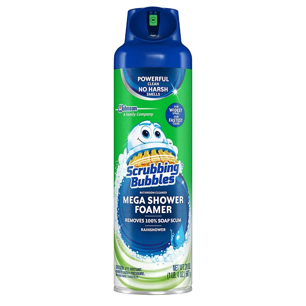SCRUBBING BUBBLES BATHROOM SPRAY MEGA SHOWER FOAMER 708 GM
