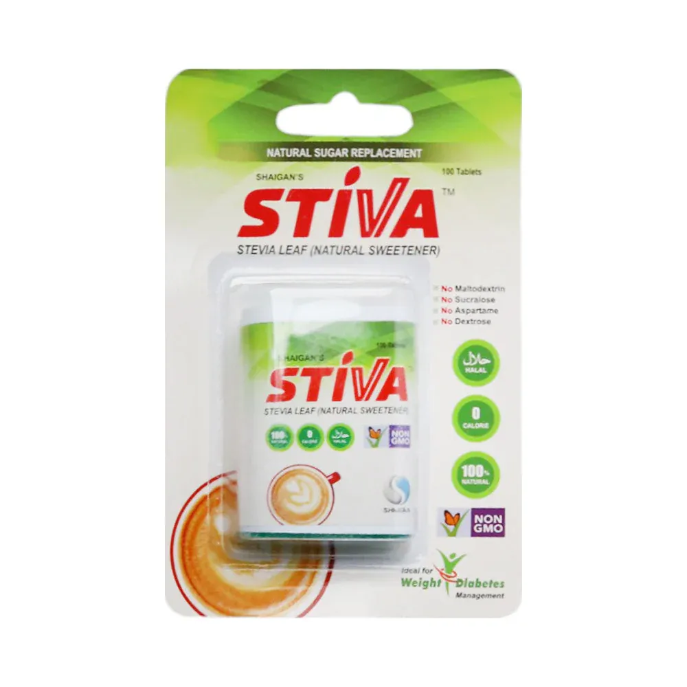 SHAIGANS STIVA SWEETNER 100 TABLETS
