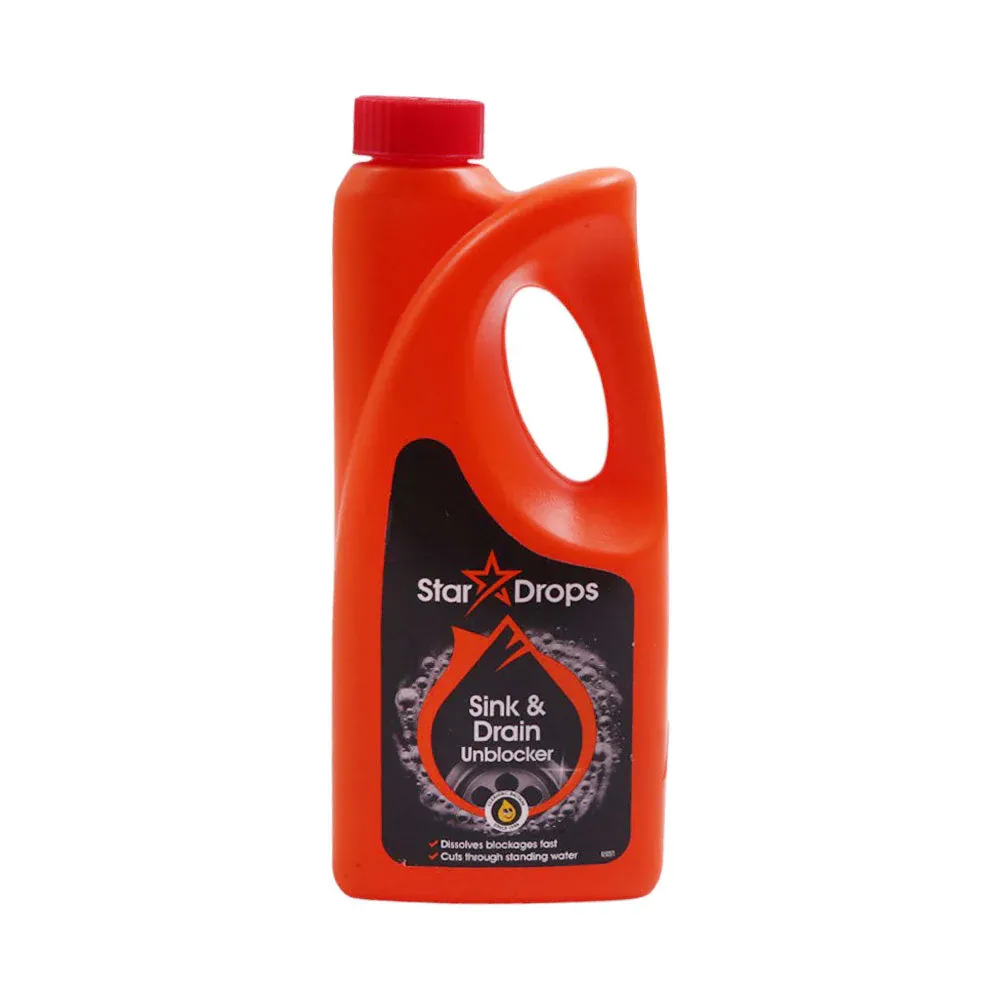 STAR DROPS CLEANER SINK & DRAIN UNBLOCKER 500 ML