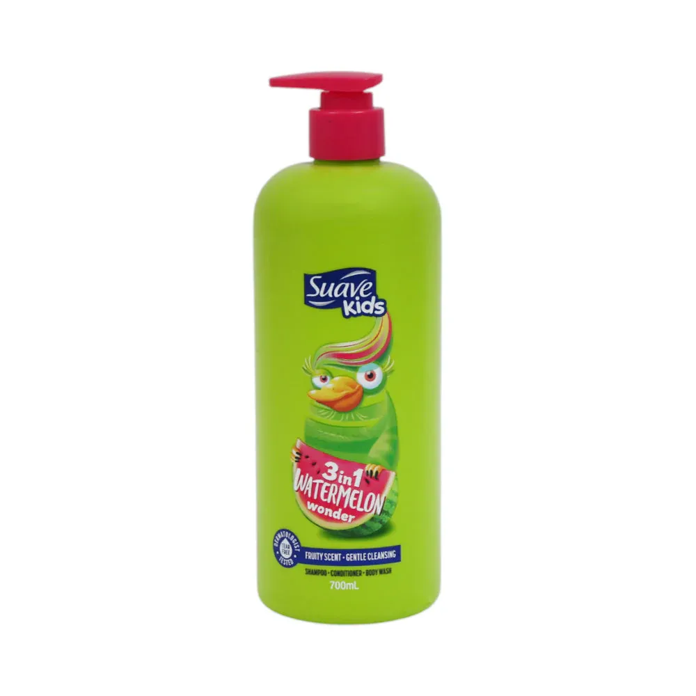 SUAVE KIDS SHAMPOO WATERMELON WONDER 3IN1 700 ML