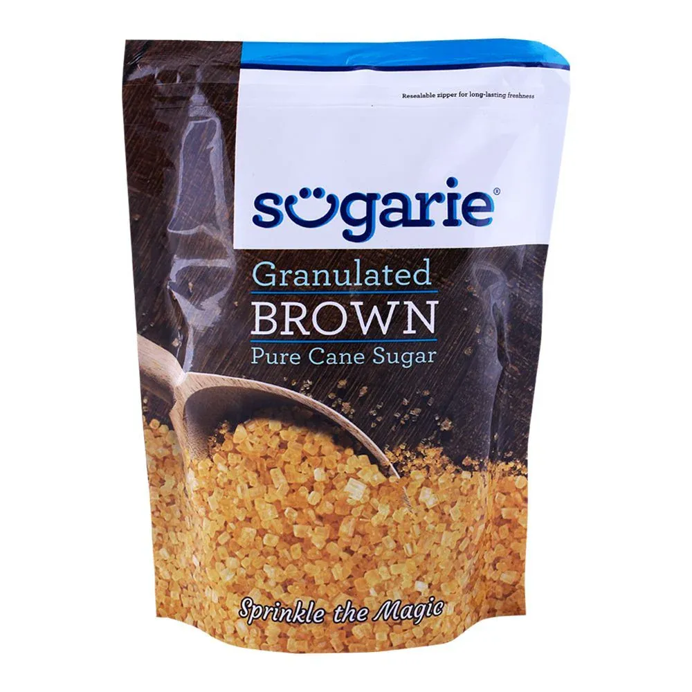 SUGARIE SUGAR GRANULATED BROWN 500 GM