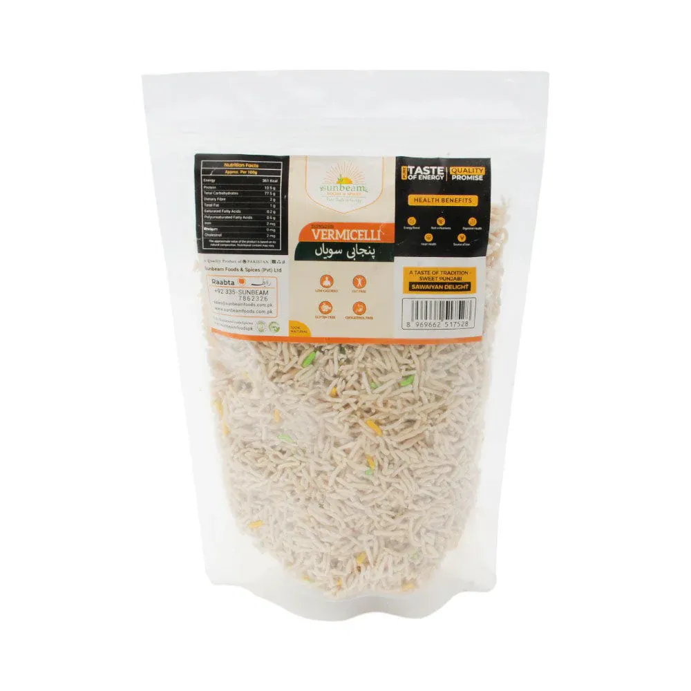 SUNBEAM PUNJABI SAVIYAN(HANDMADE VERMICELLI) 400GM
