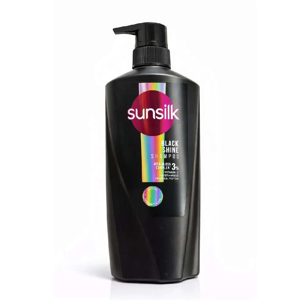 SUNSILK SHAMPOO BLACK SHINE 660 ML