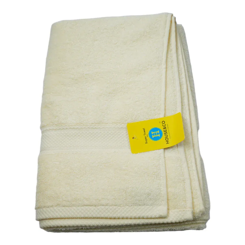 SUPER BATH TOWEL CREAM 70X140 CM