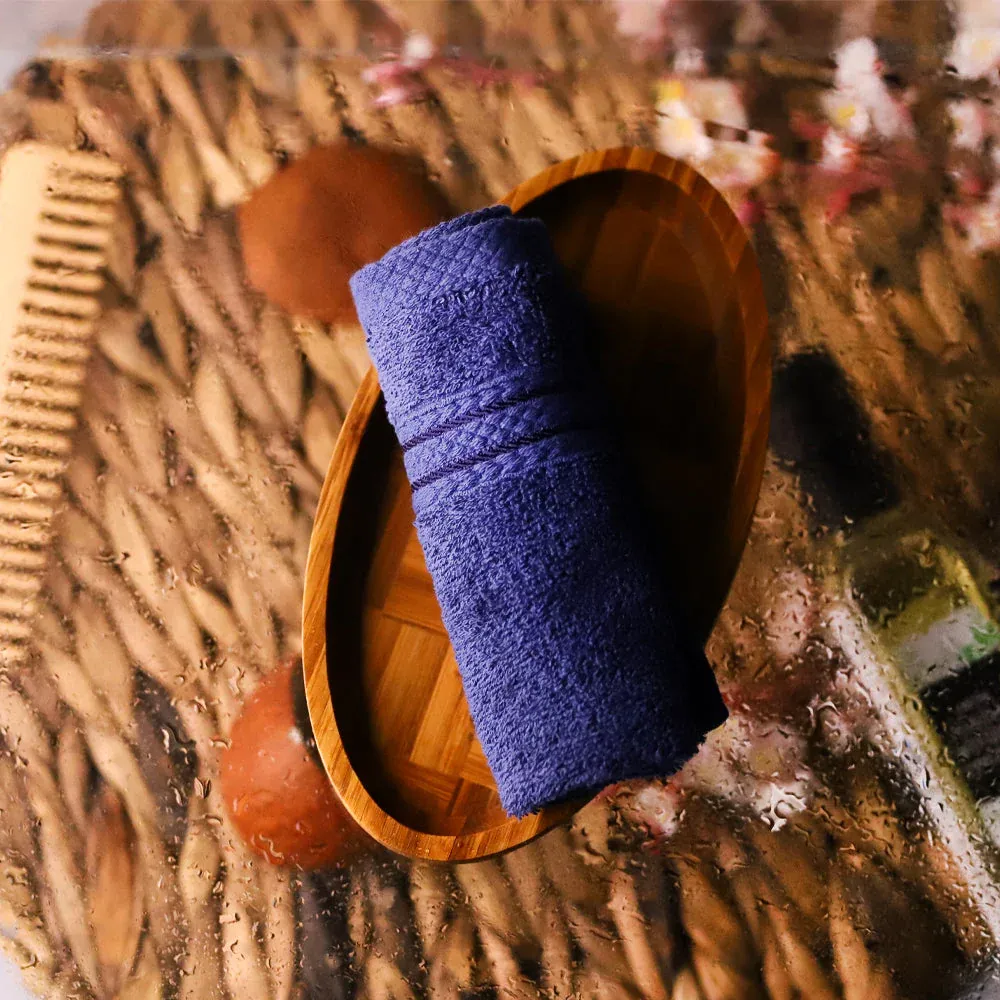 Super Hand Towel Navy 30X30 Cm