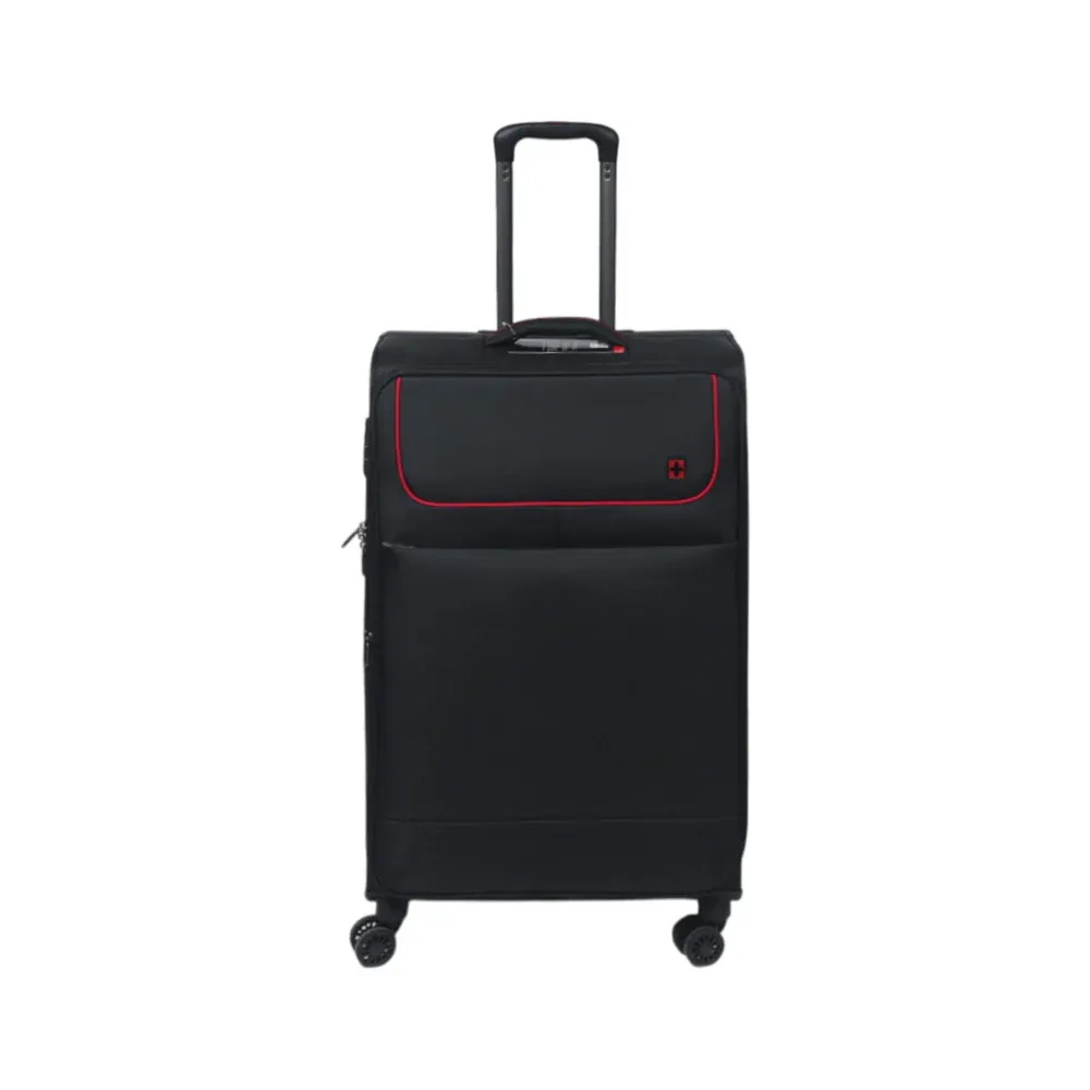 SWISS GAMA TROLLEY CASE BLACK 28 INCH