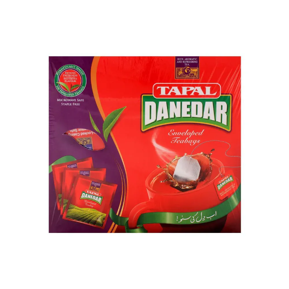 TAPAL DANEDAR ENVELOPED 50 TEA BAGS 100 GM
