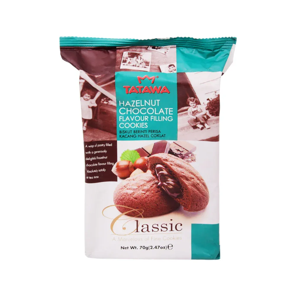 TATAWA COOKIE CLASSIC HAZELNUT CHOCOLATE 70 GM