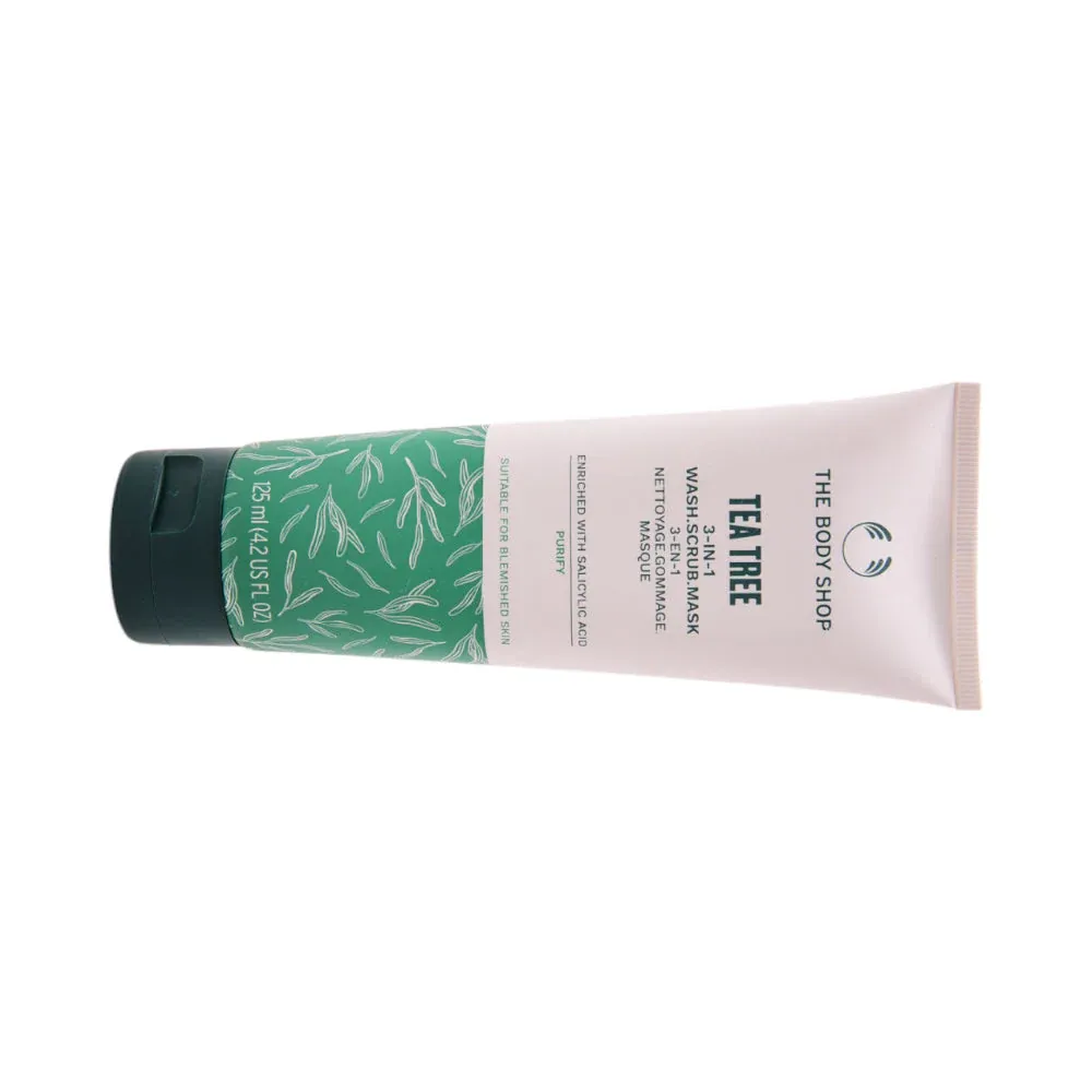 THE BODY SHOP TEA TREE 3 IN 1 WASH NEW 25GM