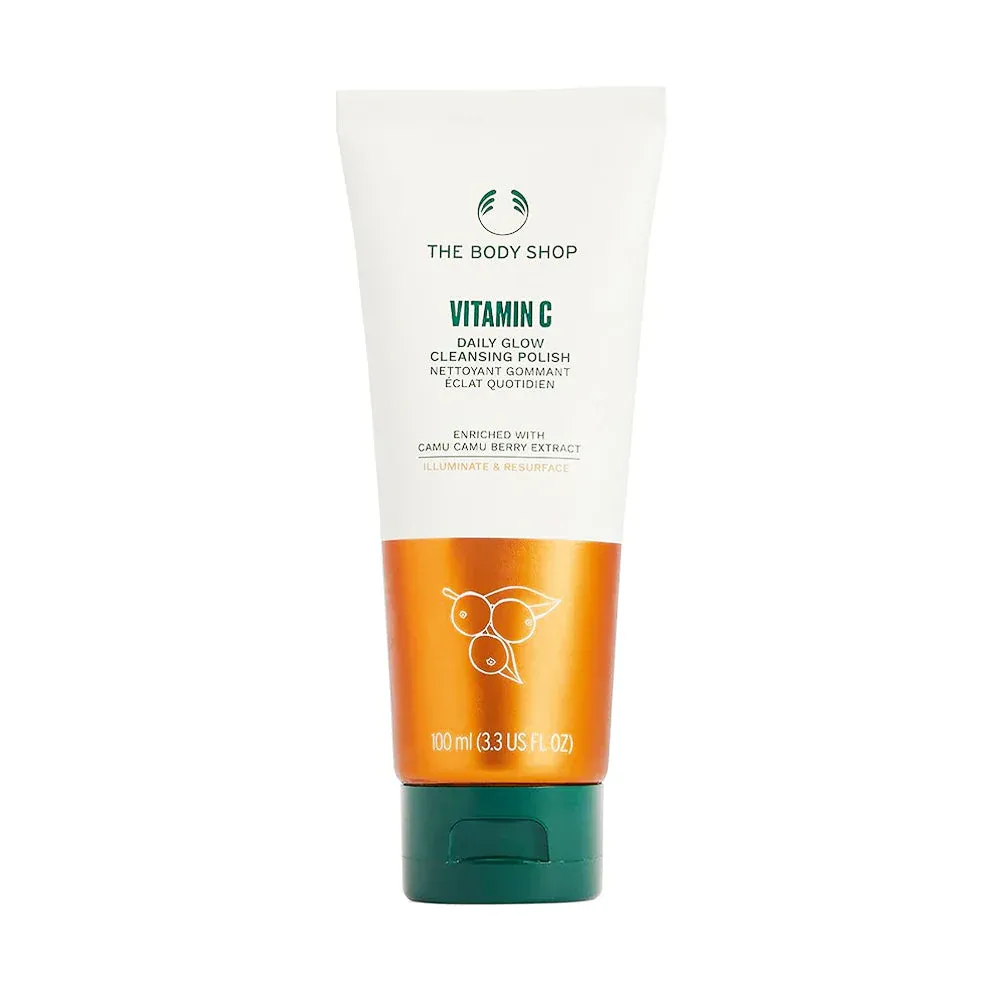 THE BODY SHOP VITAMIN C GLOW CLEANSING POLISH 100ML