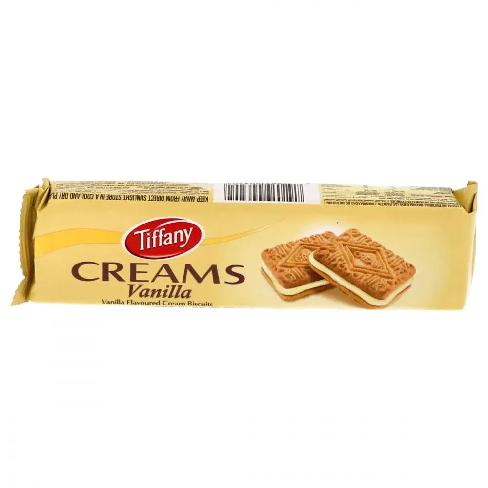 TIFFANY BISCUIT CREAMS VANILLA 80 GM