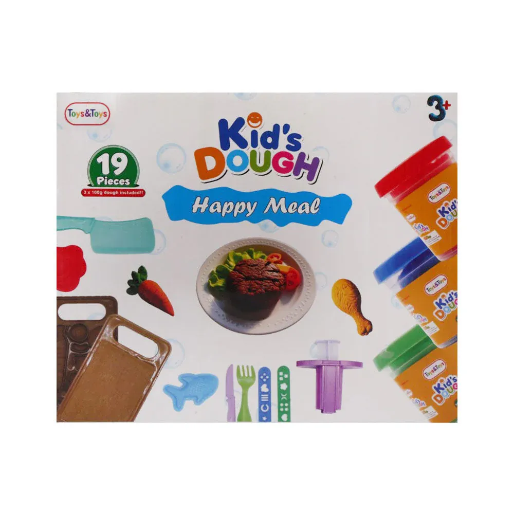 TKD-08 HAPPY MEAL PLAYDOUGH 19PC A.I