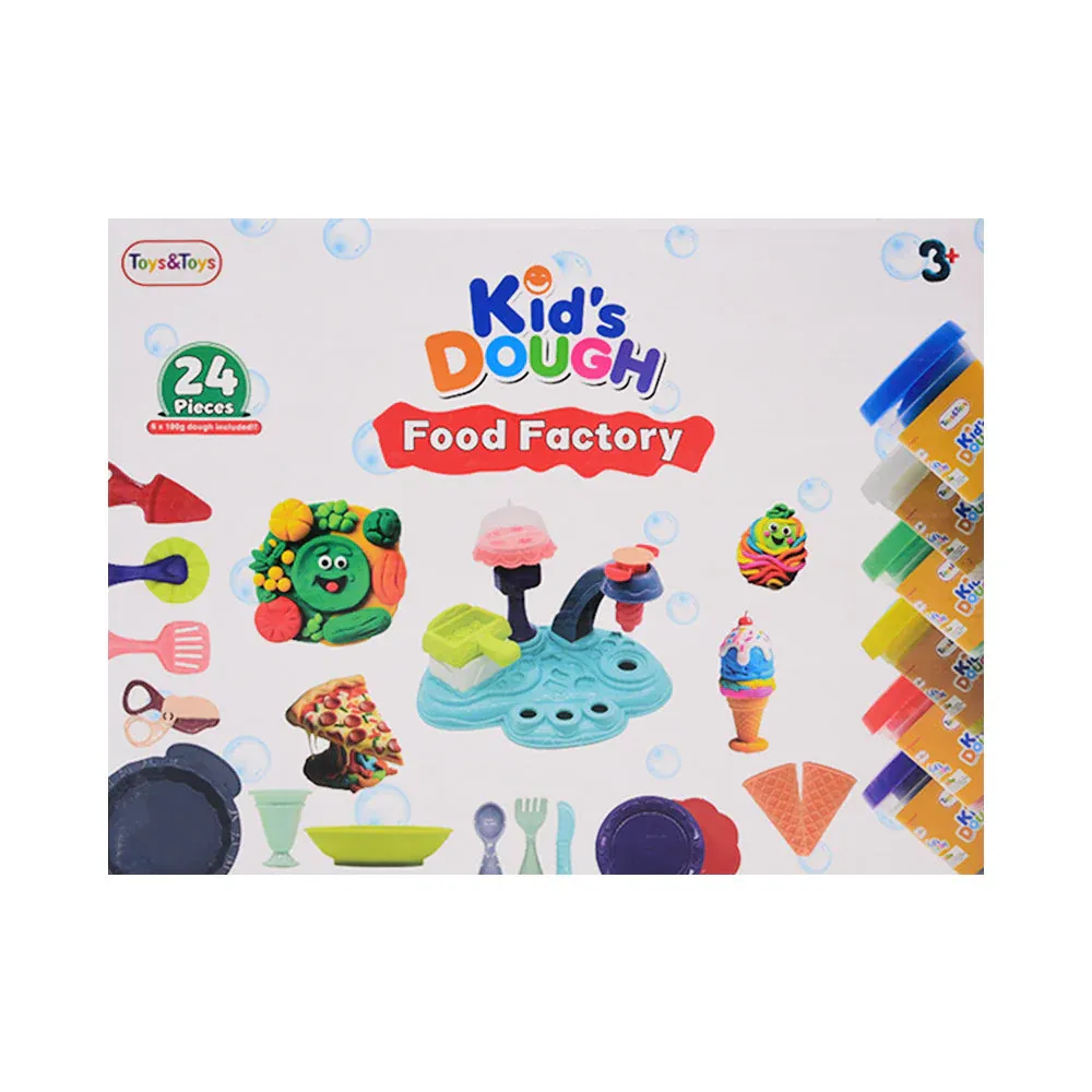 TKD-28 SHAPES MACHINE PLAYDOUGH 24PC A.I