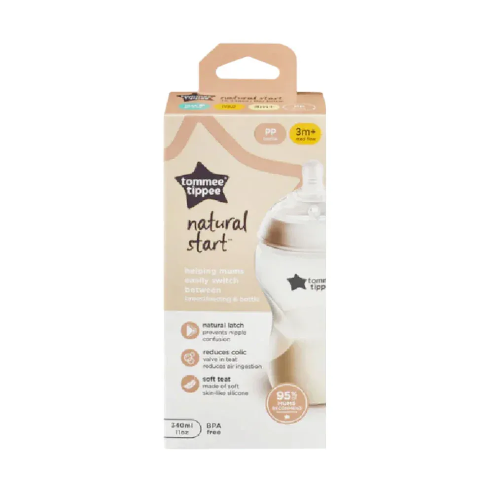 TOMMEE TIPPEE NATURAL START PP BOTTLE 340 ML