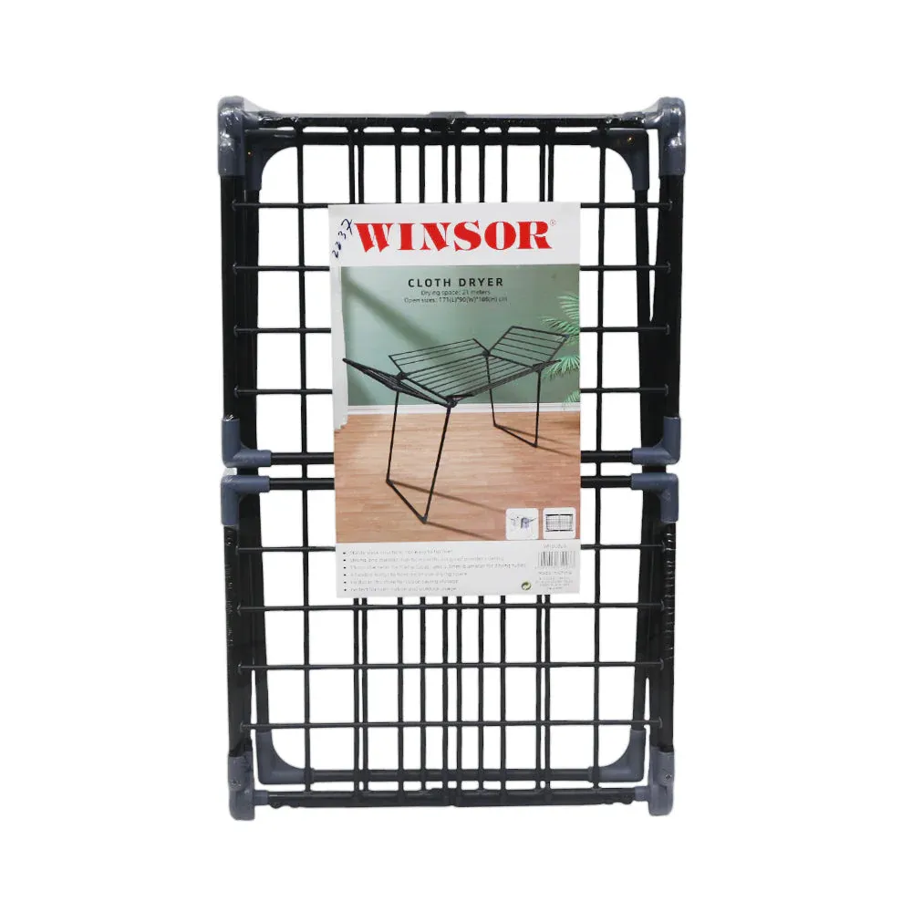 TOWEL STAND WINSOR BLACK WR80826