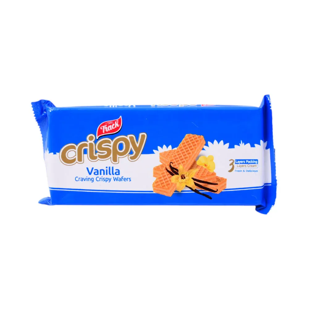 TRACK CRISPY WAFERS VANILLA 150GM