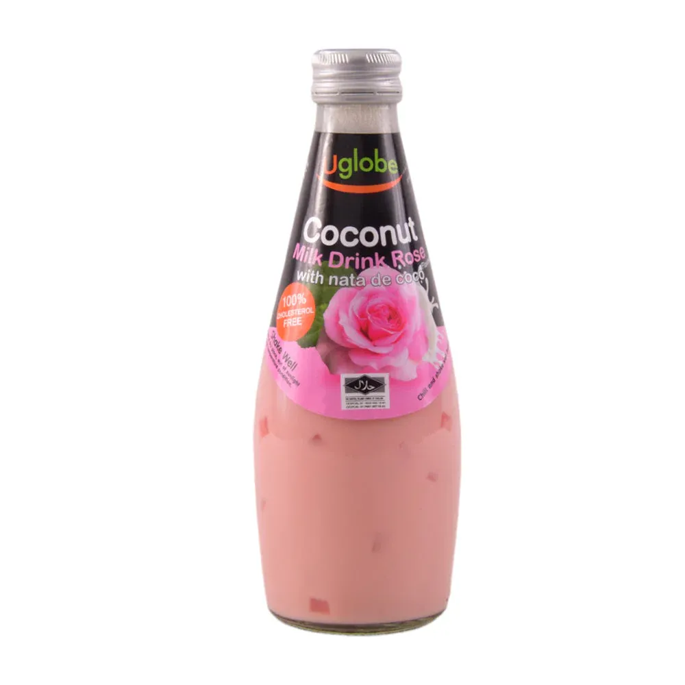 UGLOBE COCONUT DRINK MILK ROSE 290 ML BASIC