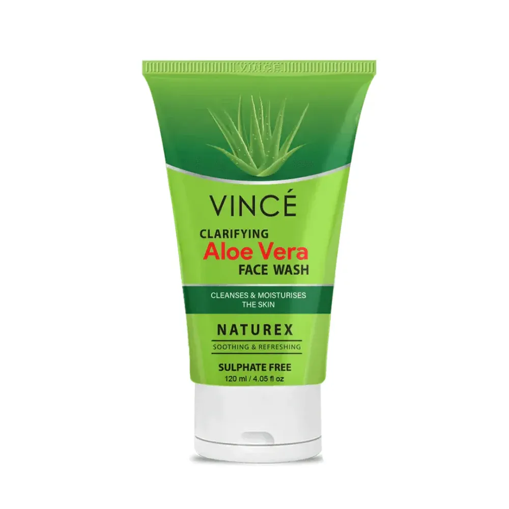 VINCE CLARIFYING ALOE VERA FACE WASH 120 ML